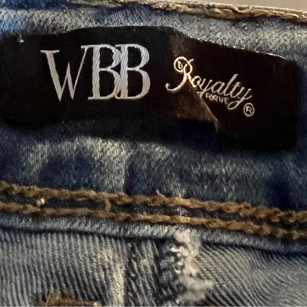 Like new light blue denim jeans. Skinny jeans Women’s size 14 - Picture 9 of 9
